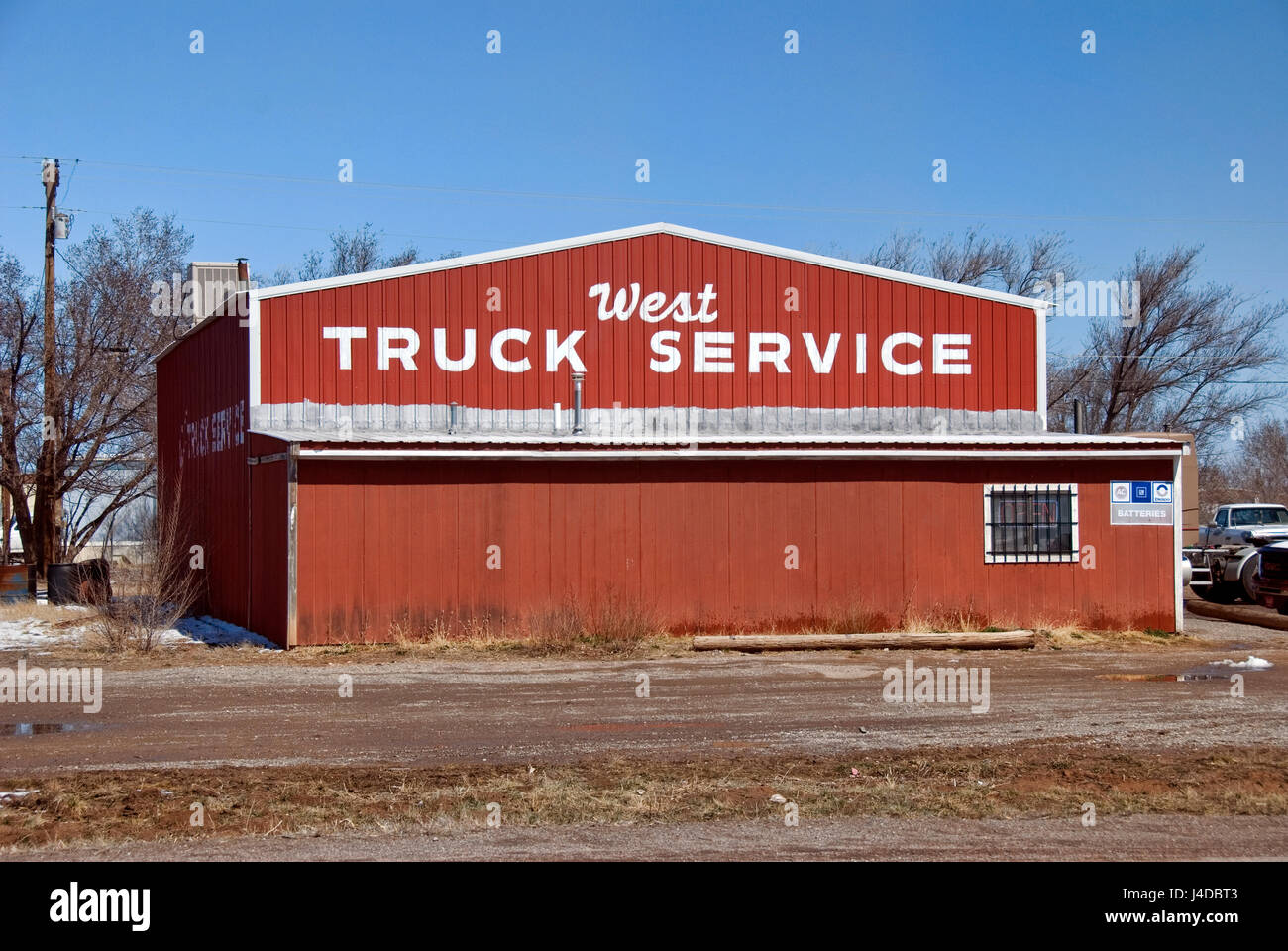 West Truck Service Stock Photo Alamy