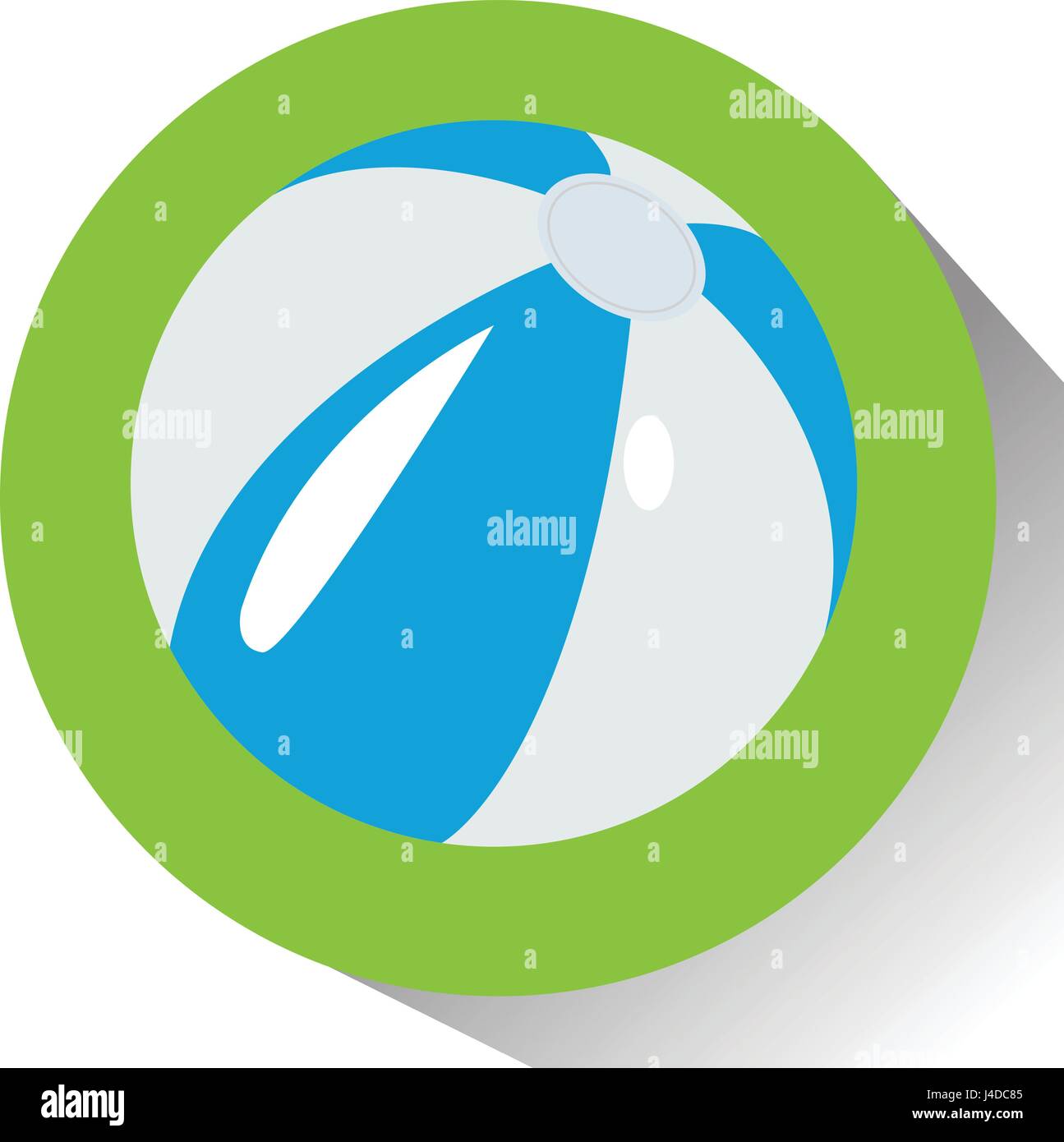 Isolated beach ball Stock Vector Image & Art - Alamy