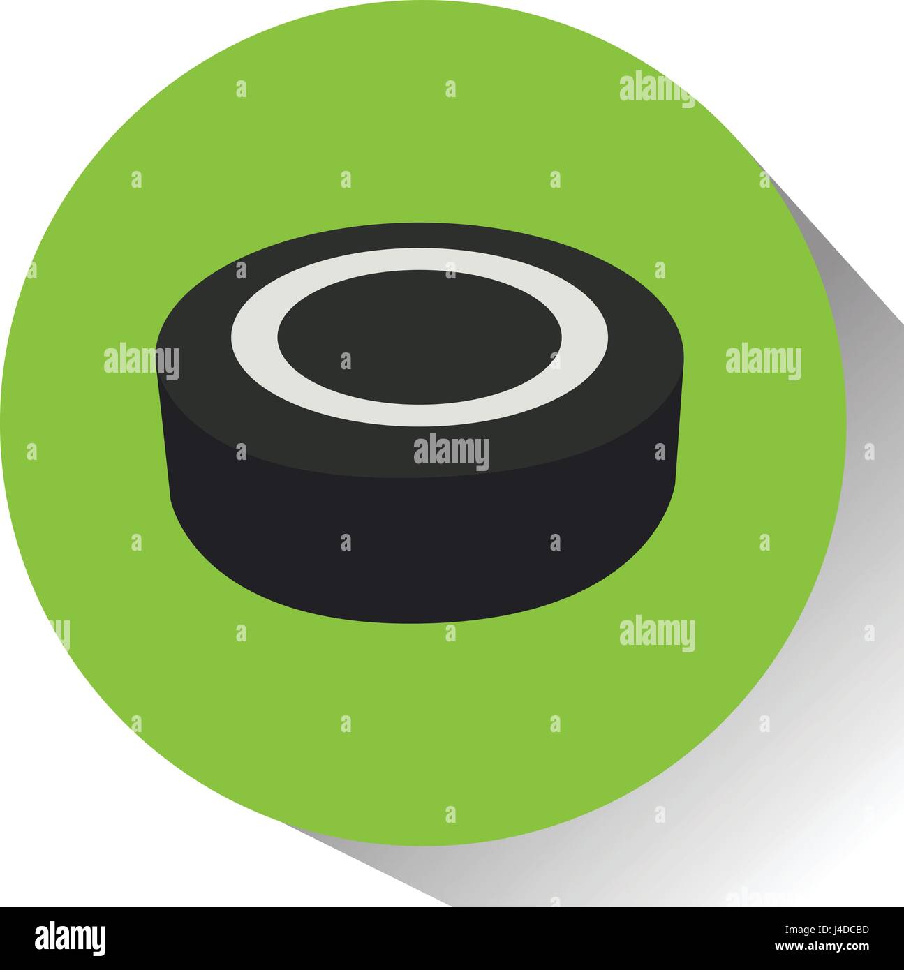 Isolated hockey puck Stock Vector Image & Art Alamy