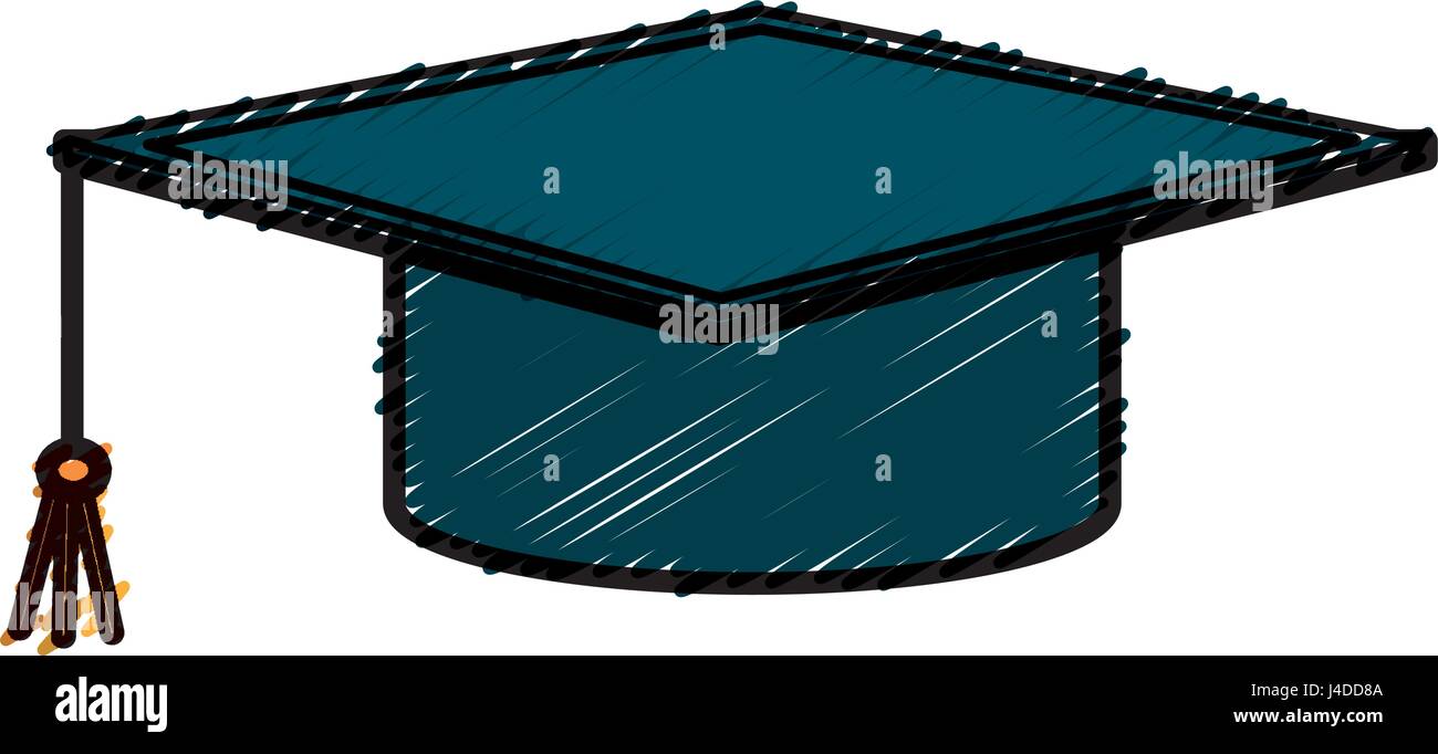 hat graduation isolated icon Stock Vector Image & Art - Alamy