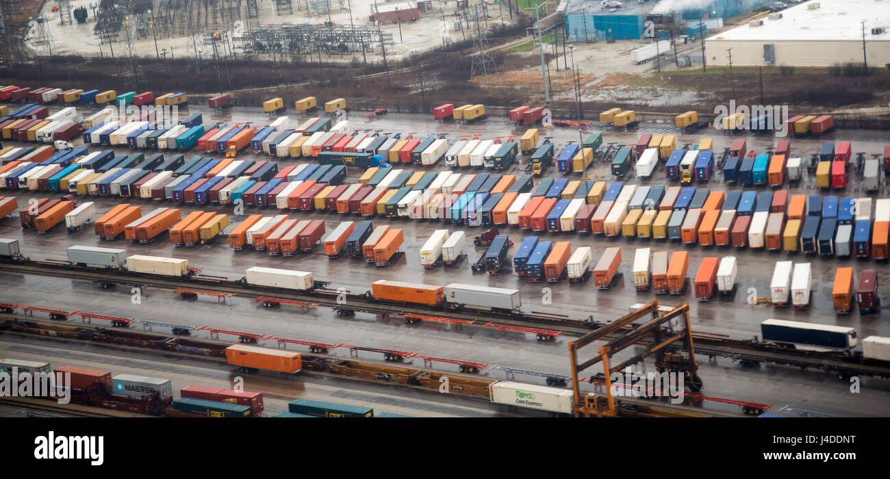Rail yard chicago hires stock photography and images Alamy