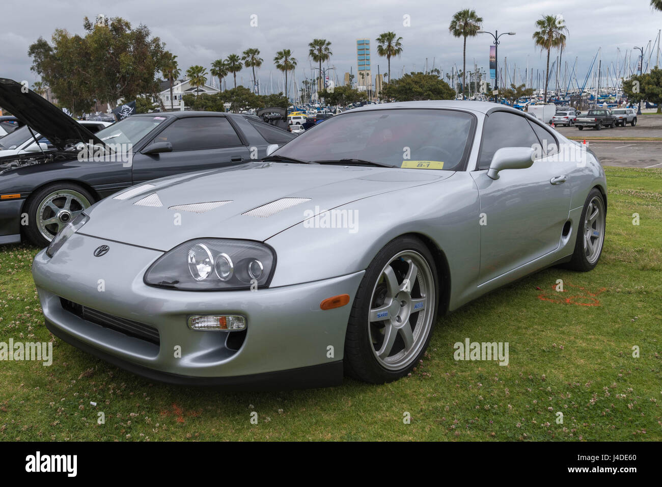 2017 Toyota Supra >> Long Beach Usa May 6 2017 Toyota Supra On Display During 2017 Toyota Supra >> Long Beach Usa May 6 2017 Toyota Supra On Display During