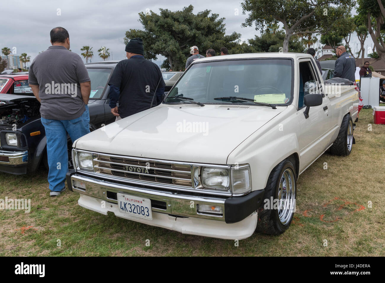 Long Beach, USA - May 6 2017: Toyota Truck on display during the 22nd annual All Toyotafest. Stock Photo