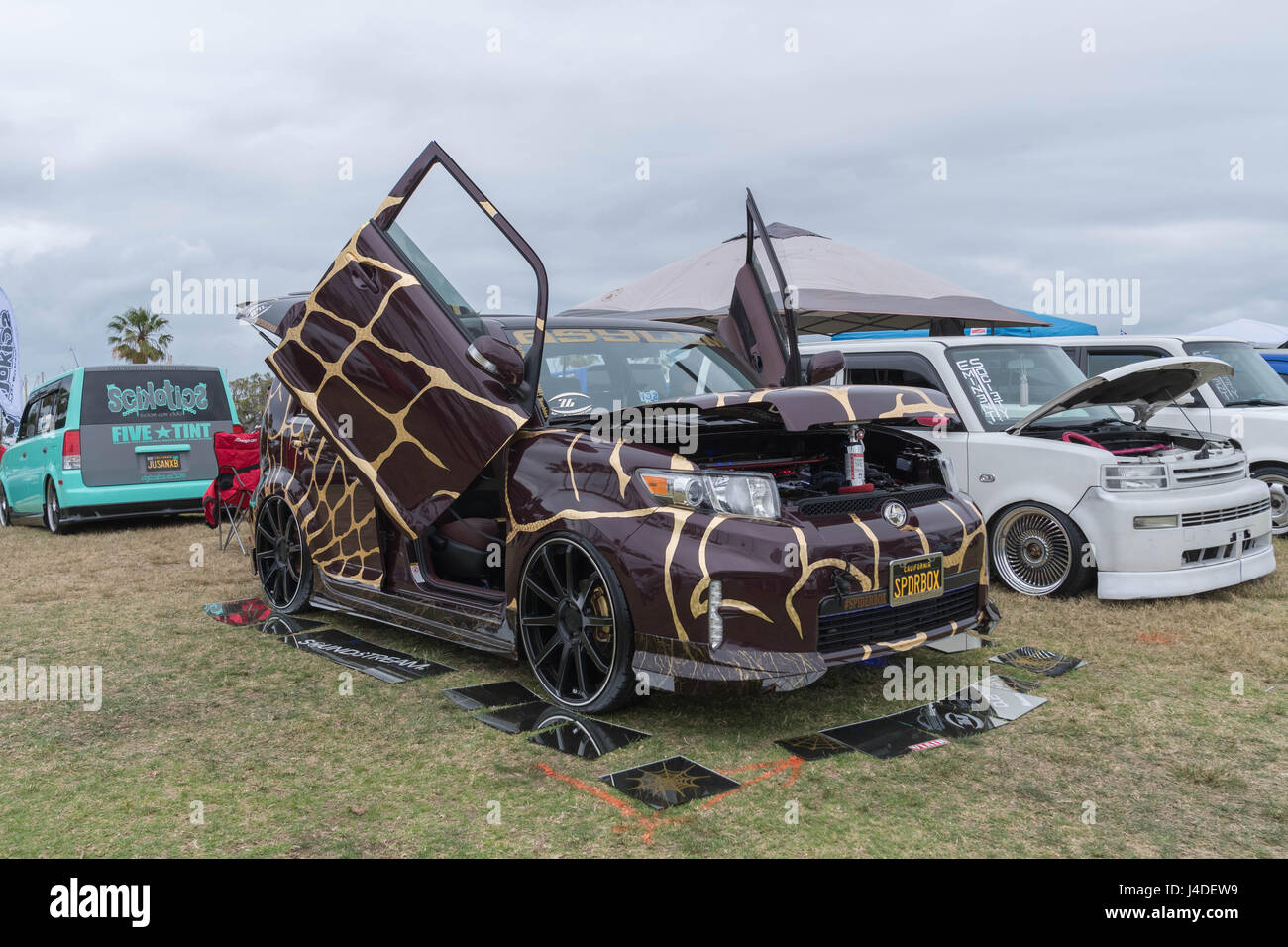 Long Beach, USA - May 6 2017: on display during the 22nd annual All Toyotafest. Stock Photo