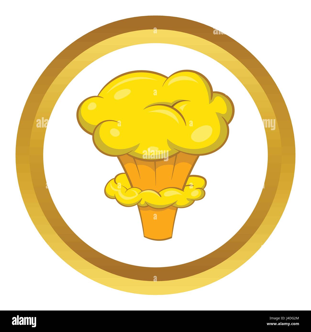 Explosion vector icon Stock Vector Image & Art - Alamy