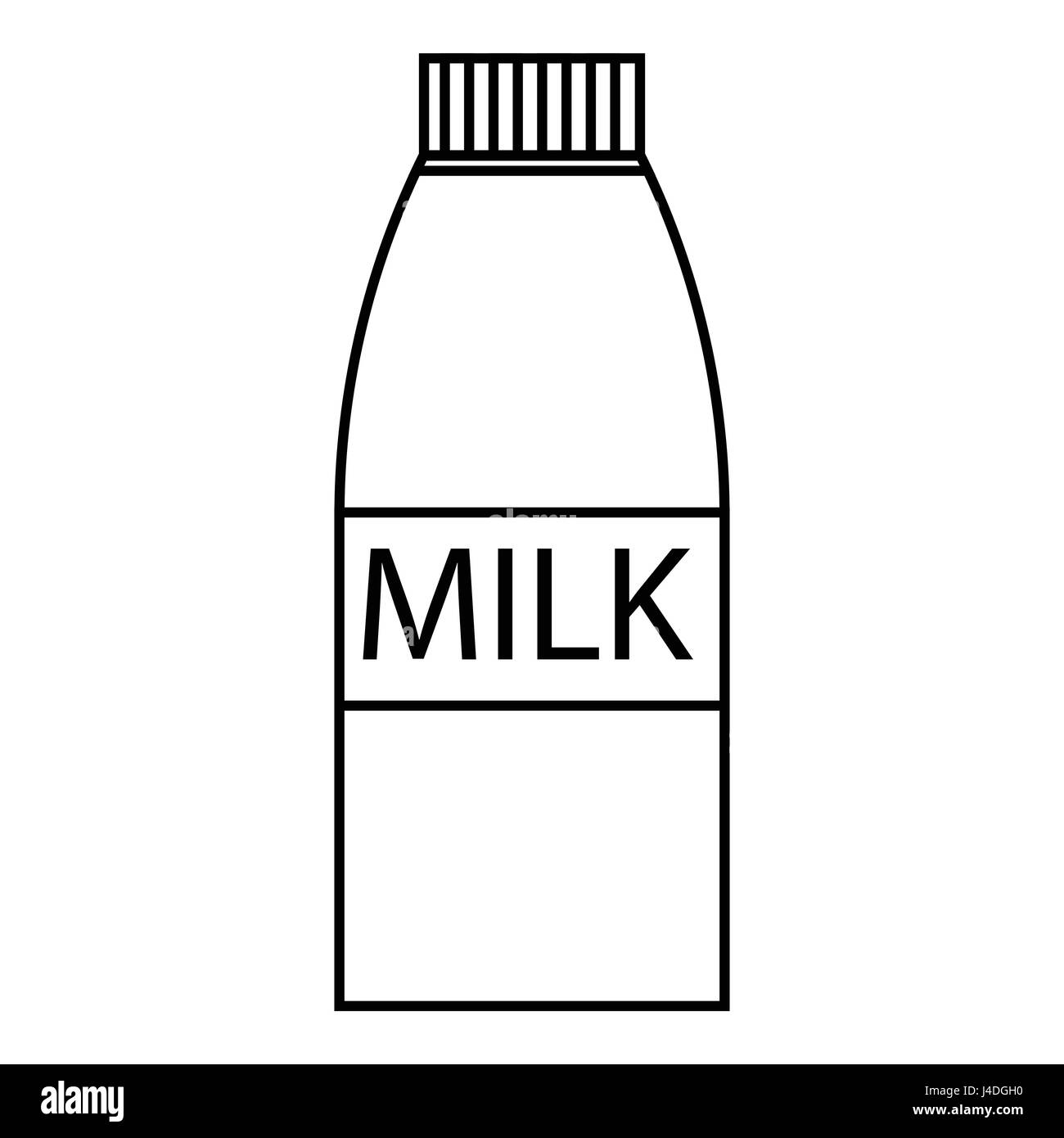 Milk Container Collection  Bottle drawing, Plastic bottle design, Milk