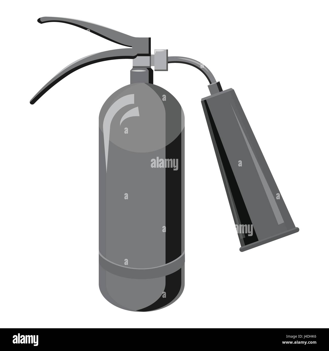 Fire extinguisher icon, gray monochrome style Stock Vector Image & Art