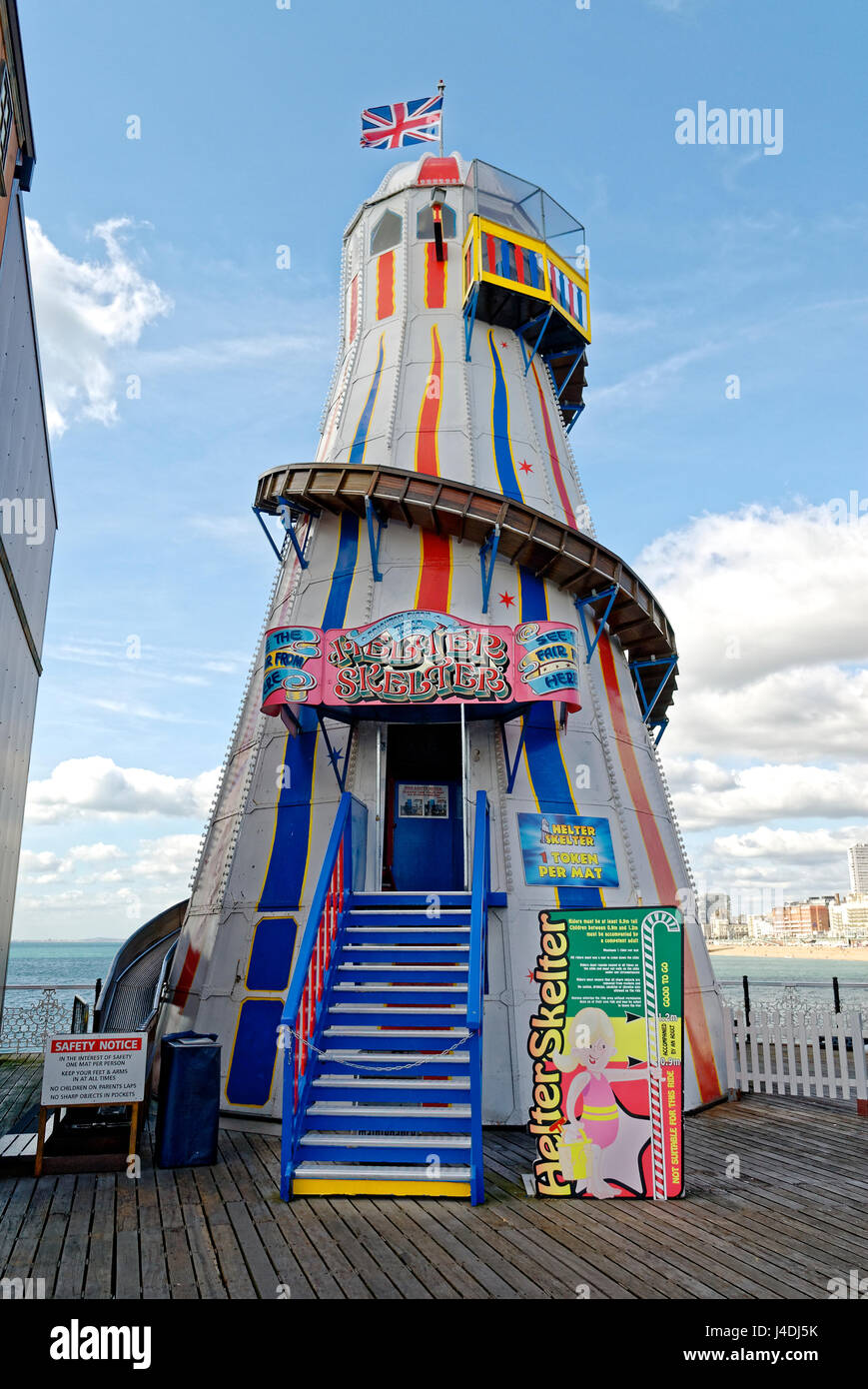 Brighton Pier Helter Skelter High Resolution Stock Photography And 