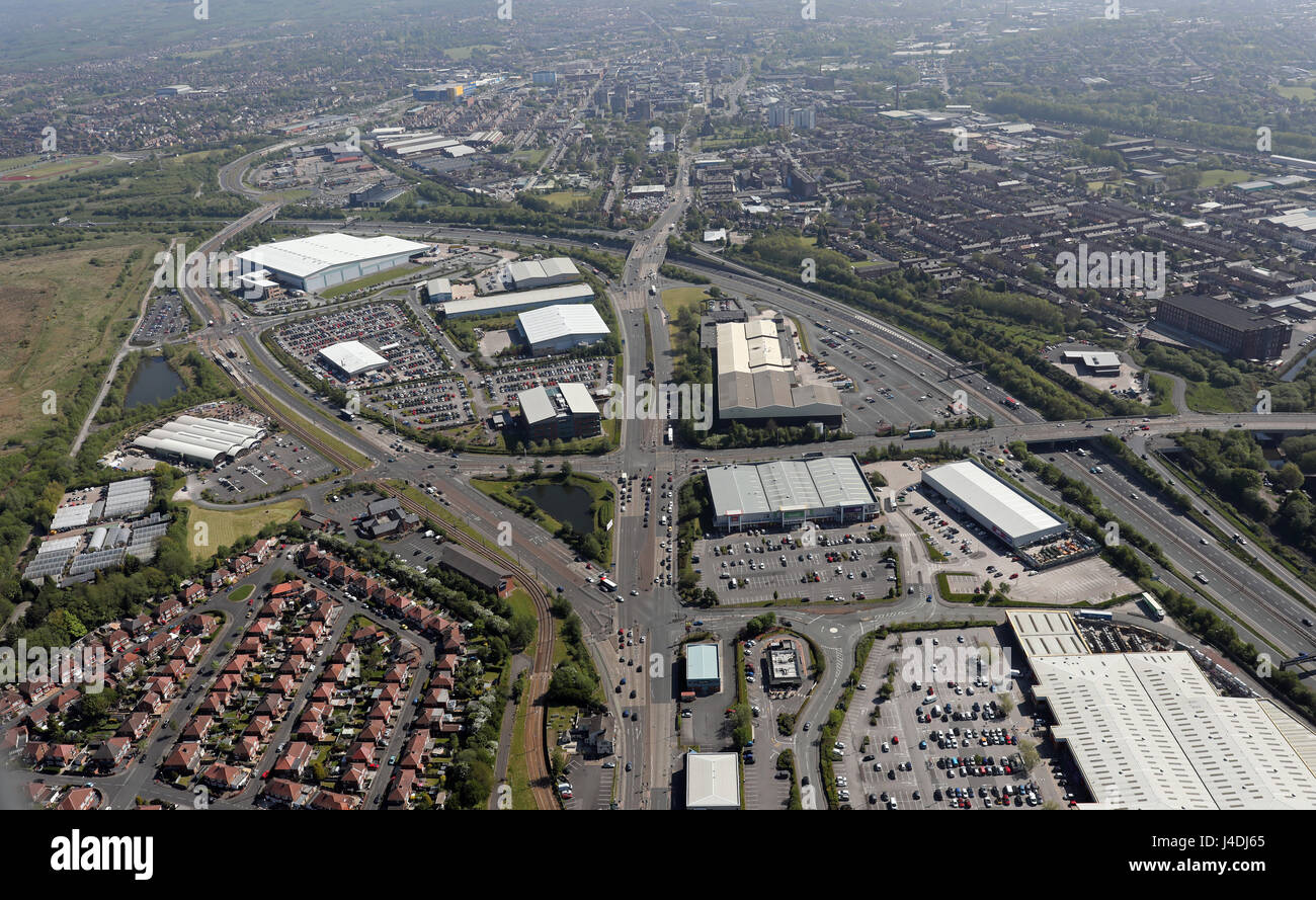 aerial view of AshtonunderLyne Retail, Manchester, UK Stock Photo Alamy aerial view of AshtonunderLyne Retail, Manchester, UK Stock Photo Alamy
