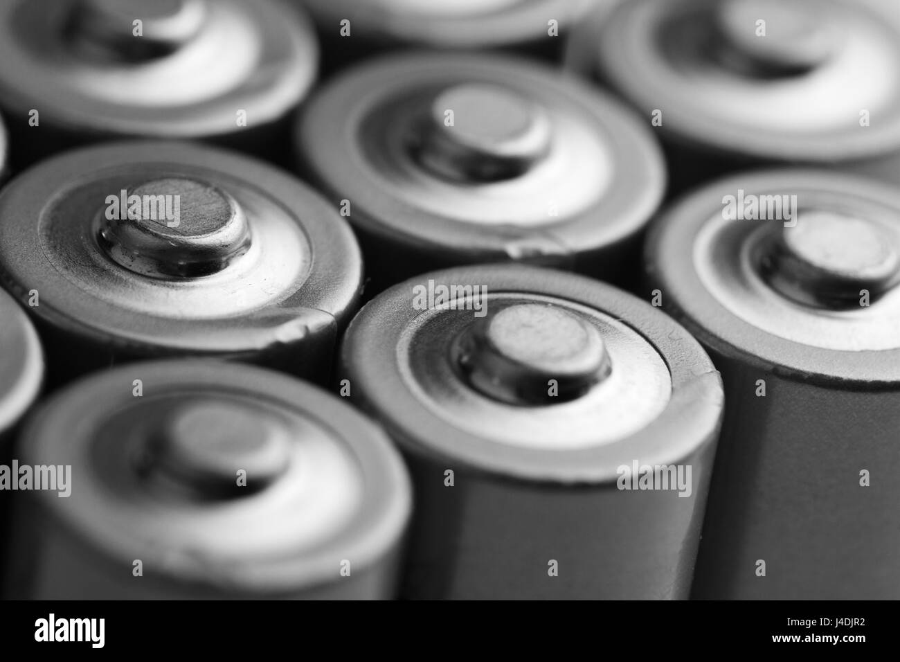 Aa batteries pile Black and White Stock Photos & Images Alamy