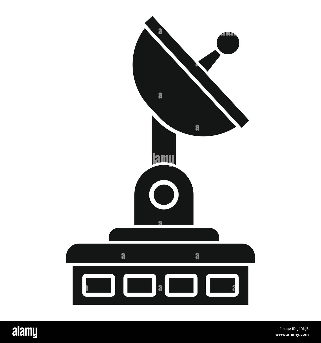 Satellite dish icon, simple style Stock Vector Image & Art Alamy
