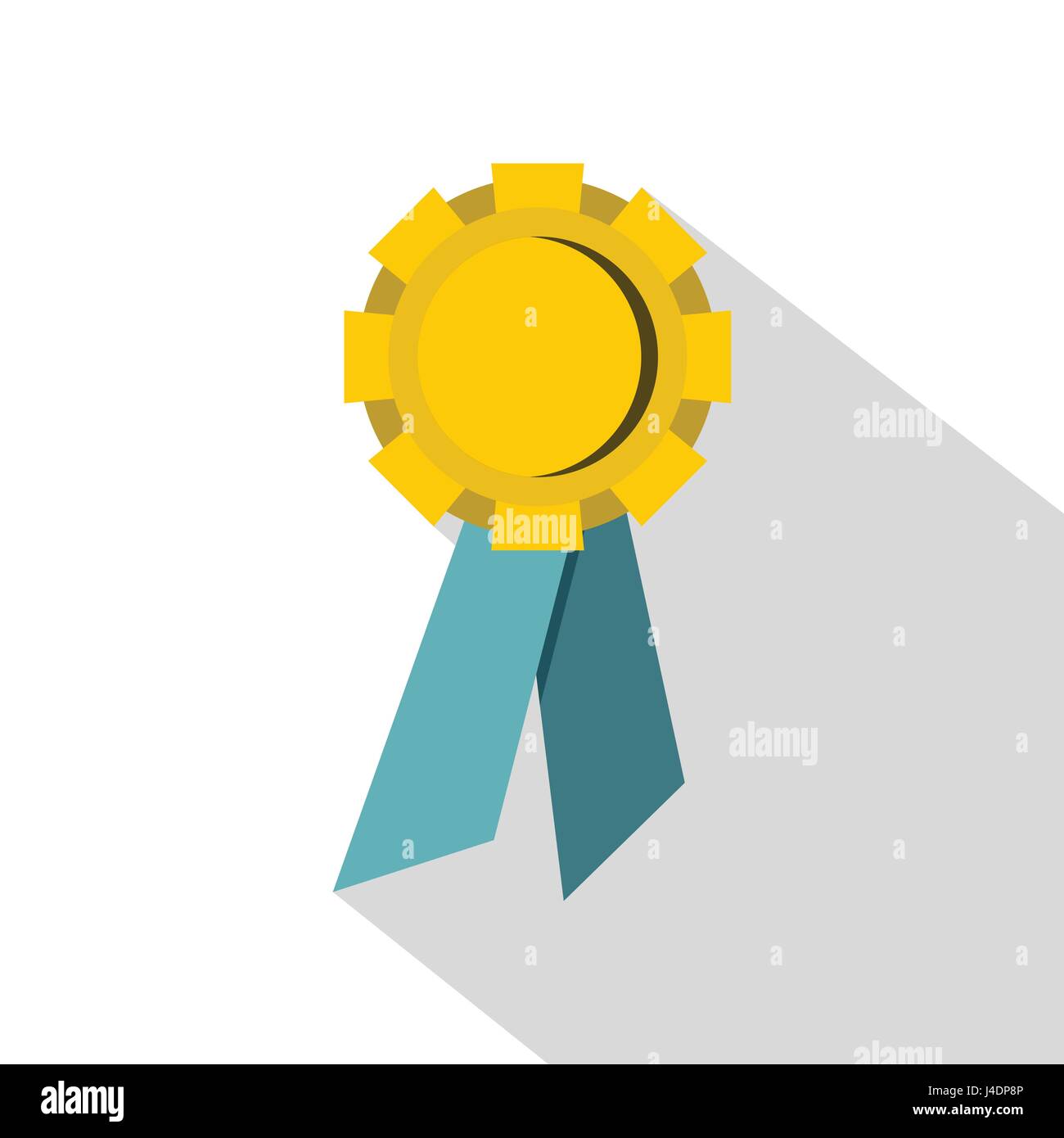 Champion medal icon, flat style Stock Vector Image & Art - Alamy