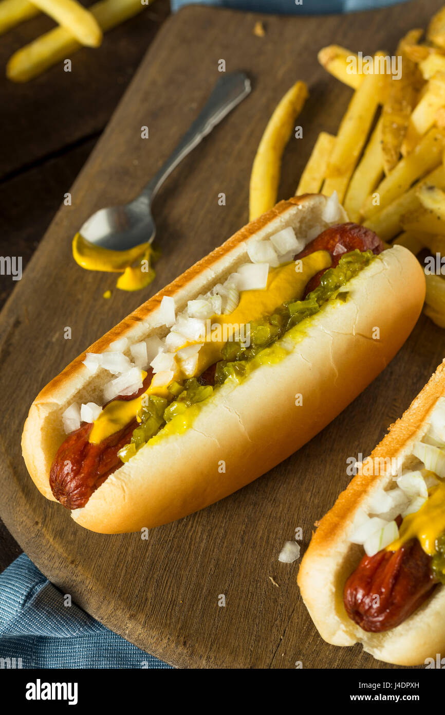 Deep fried hotdog hires stock photography and images Alamy