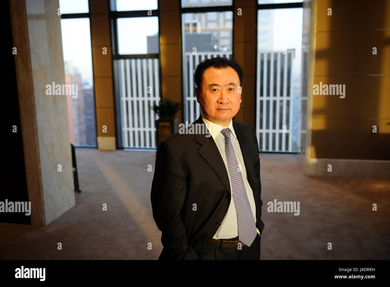 Wang Jianlin, Chinese billionaire and the chairman of Dalian Wanda