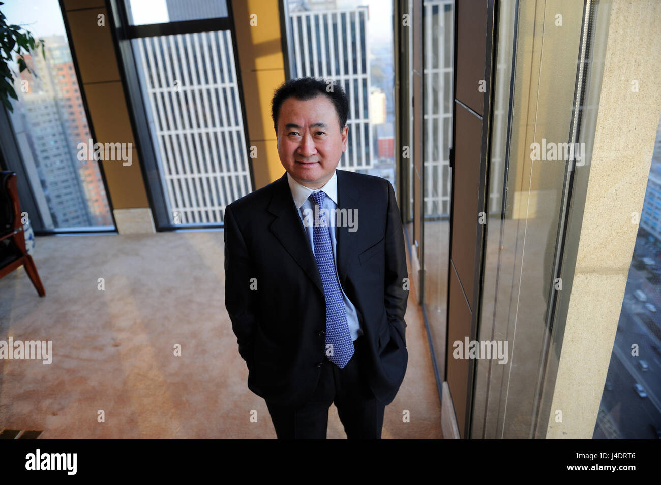 Wang Jianlin, Chinese billionaire and the chairman of Dalian Wanda