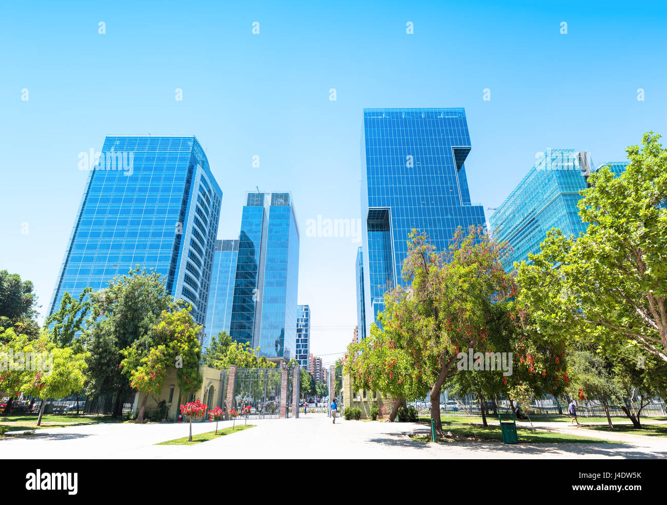 Commercial center Nueva Las Condes in Santiago, Chile Stock Photo Alamy
