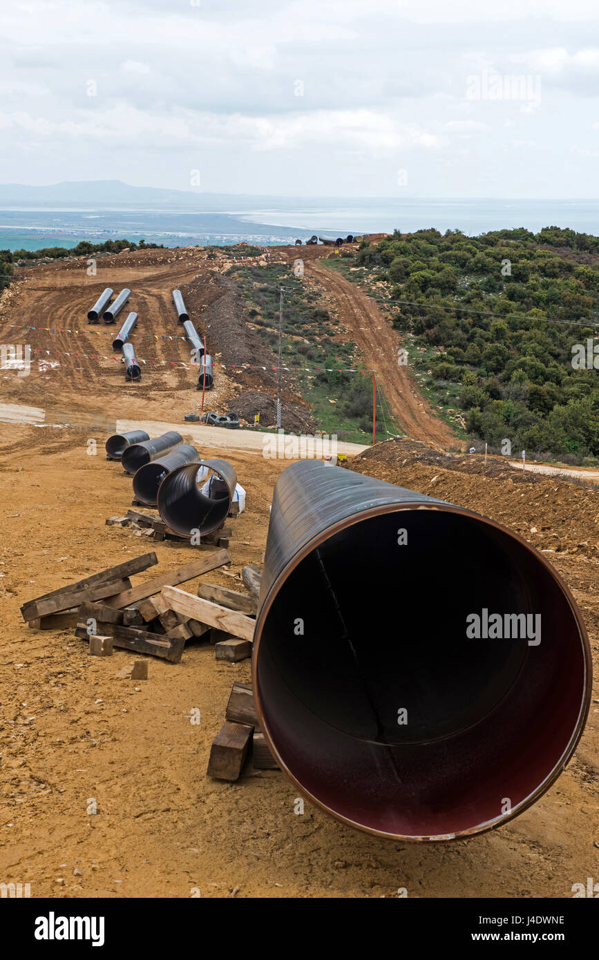 Construction gas pipeline trans hi-res stock photography and images - Alamy