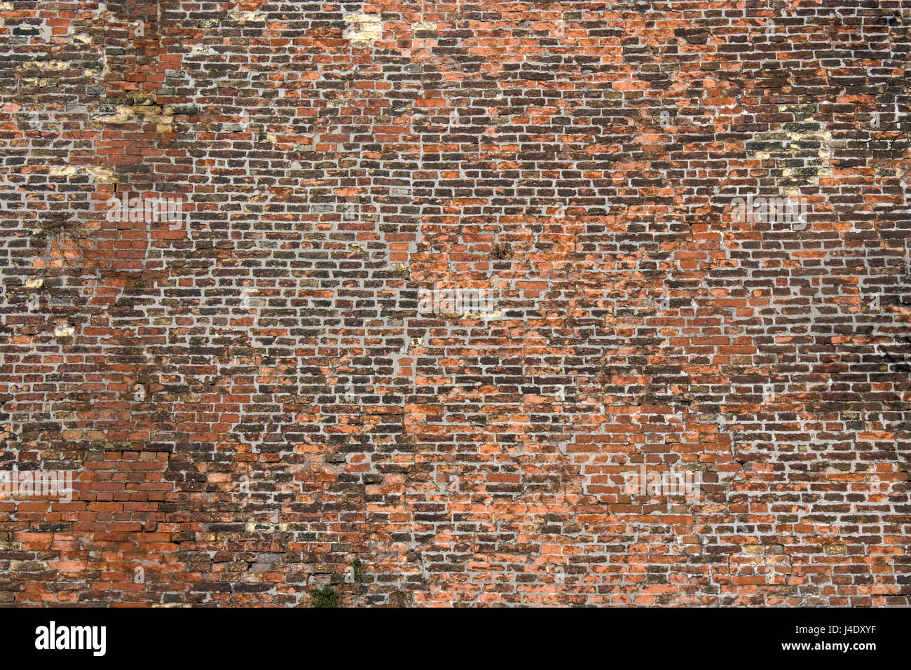 Abstract background texture with old rugged brick wall Stock Photo - Alamy