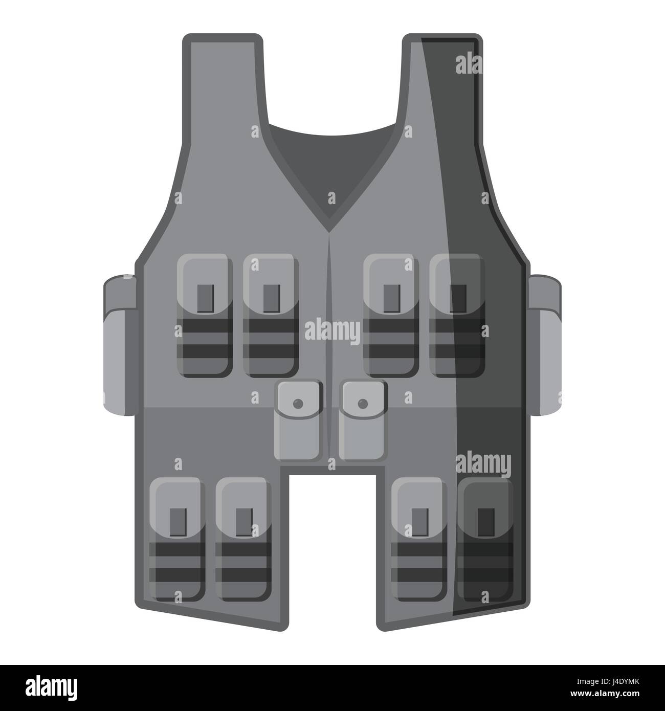 Vest icon, gray monochrome style Stock Vector Image & Art - Alamy