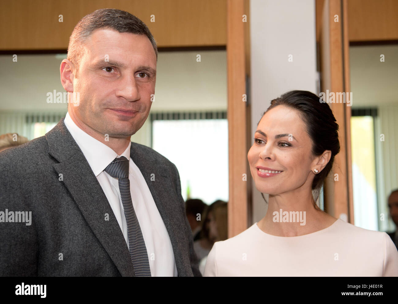 Wife vitali klitschko natalia klitschko hires stock photography and