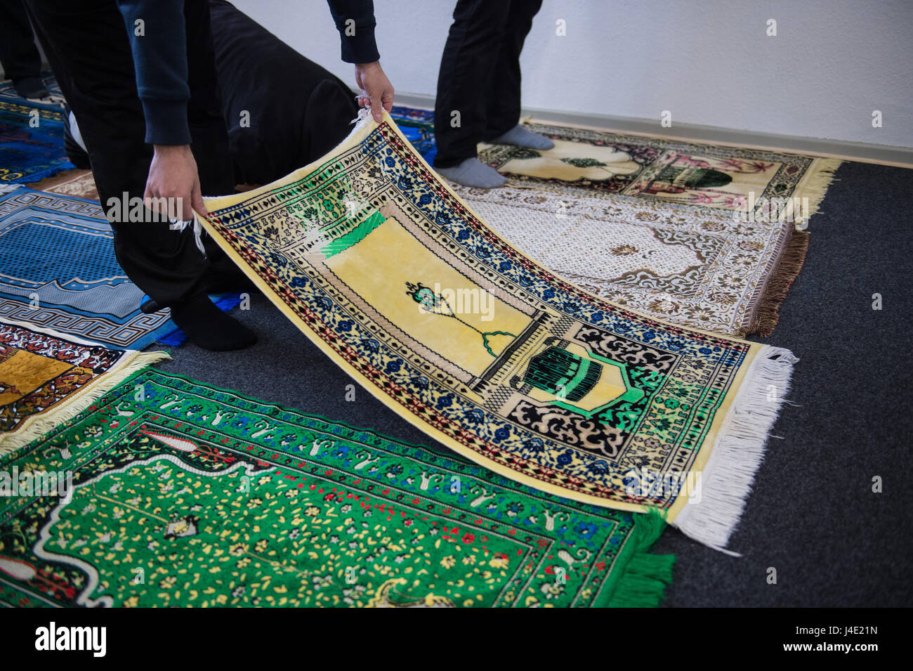 Personalized Green Youth Prayer Rug Rugs Floor & Rugs