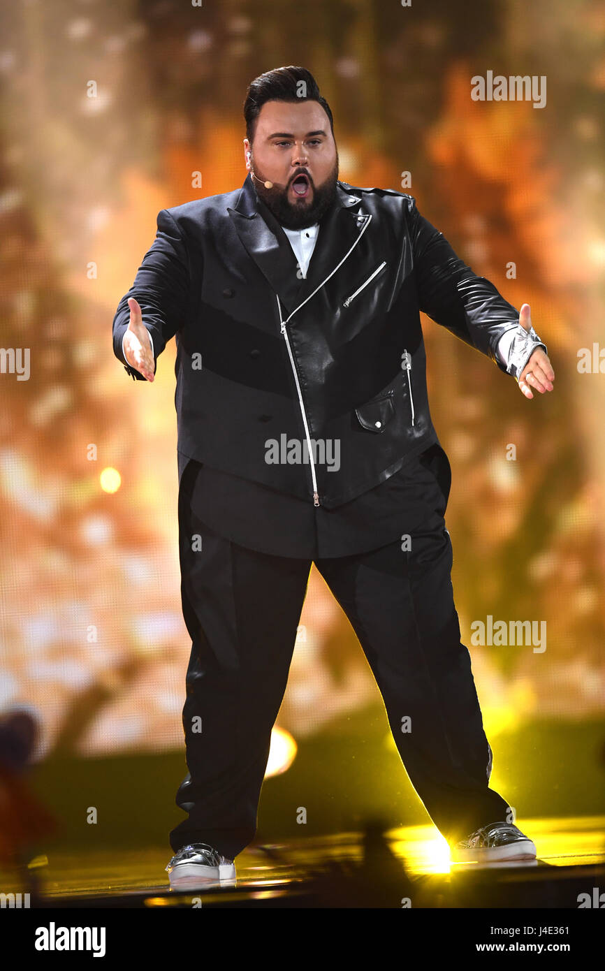 Kiev Ukraine 11th May 2017 Jacques Houdek Sings My Friend For kiev-ukraine-11th-may-2017-jacques-houdek-sings-my-friend-for