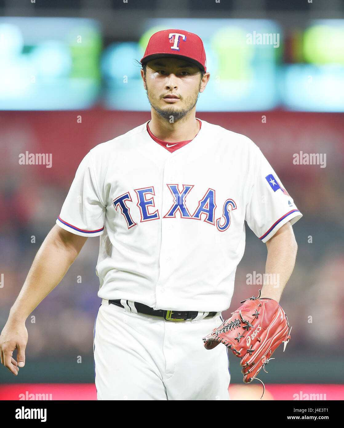 Arlington, Texas, USA. 10th May, 2017. Yu Darvish (Rangers) MLB : Texas ...