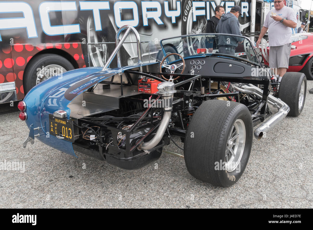 Torrance, USA May 5 2017 Shelby Cobra 427 Cutaway) on display during 12th Annual Edelbrock