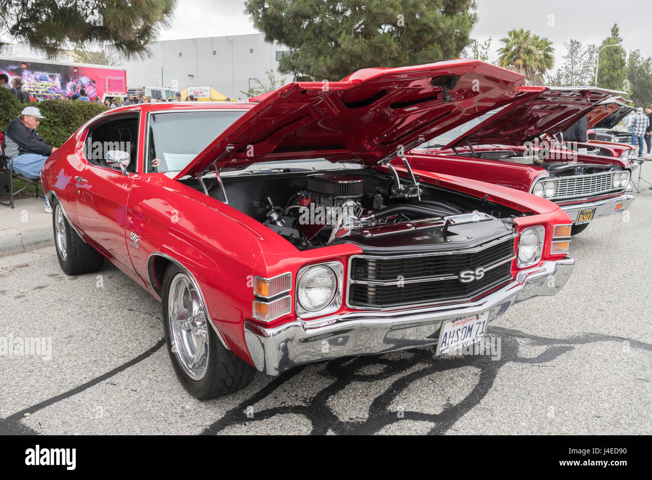 Torrance, USA May 5 2017 Chevrolet Chevelle SS on display during 12th Annual Edelbrock Car