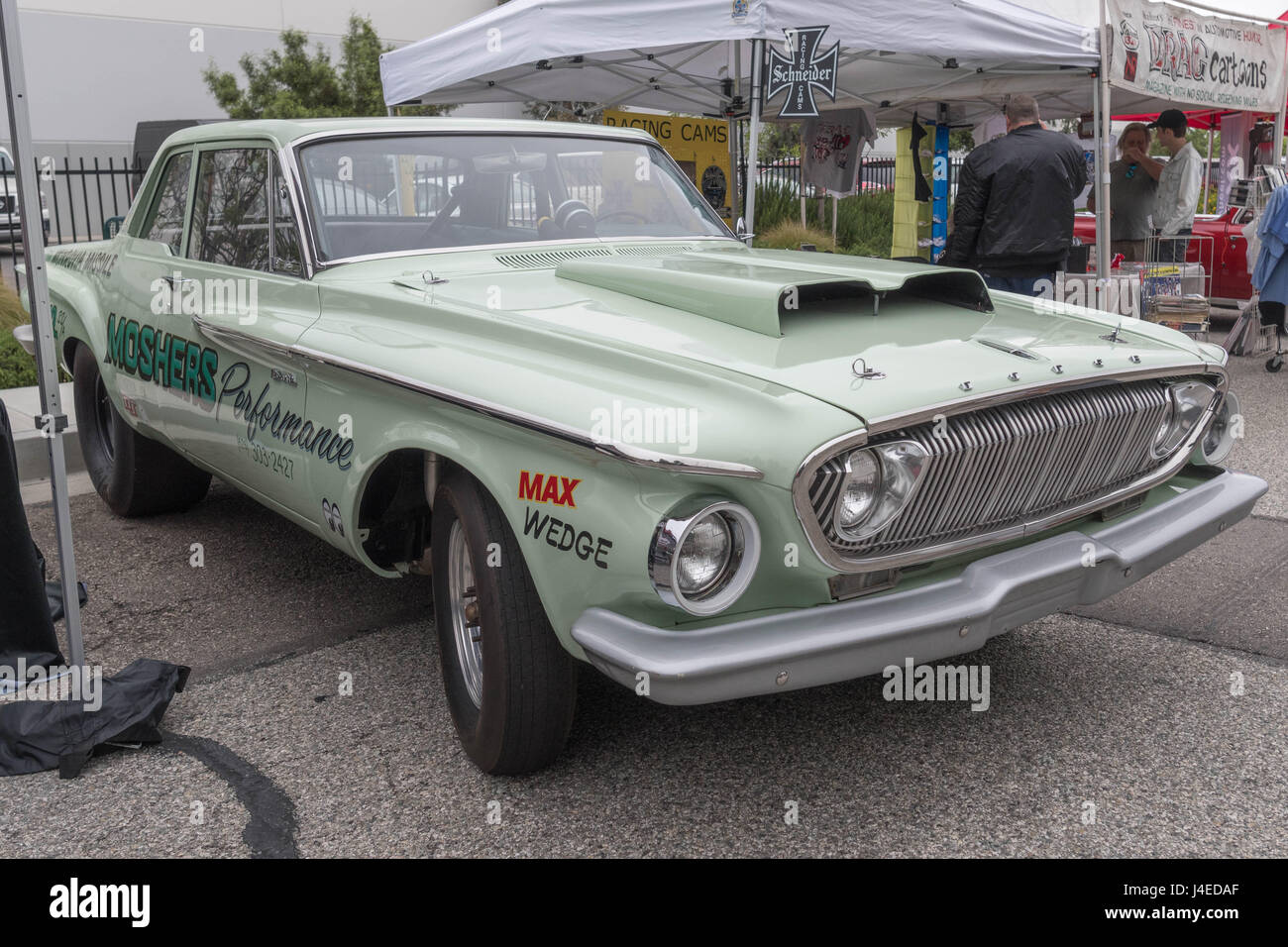 Torrance, USA May 5 2017 Dodge Dart Drag 1962 on display during 12th Annual Edelbrock Car