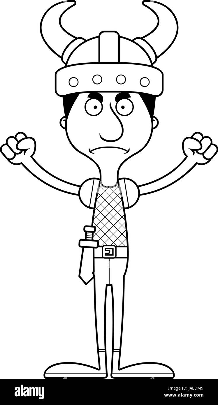 Angry viking Black and White Stock Photos & Images - Alamy