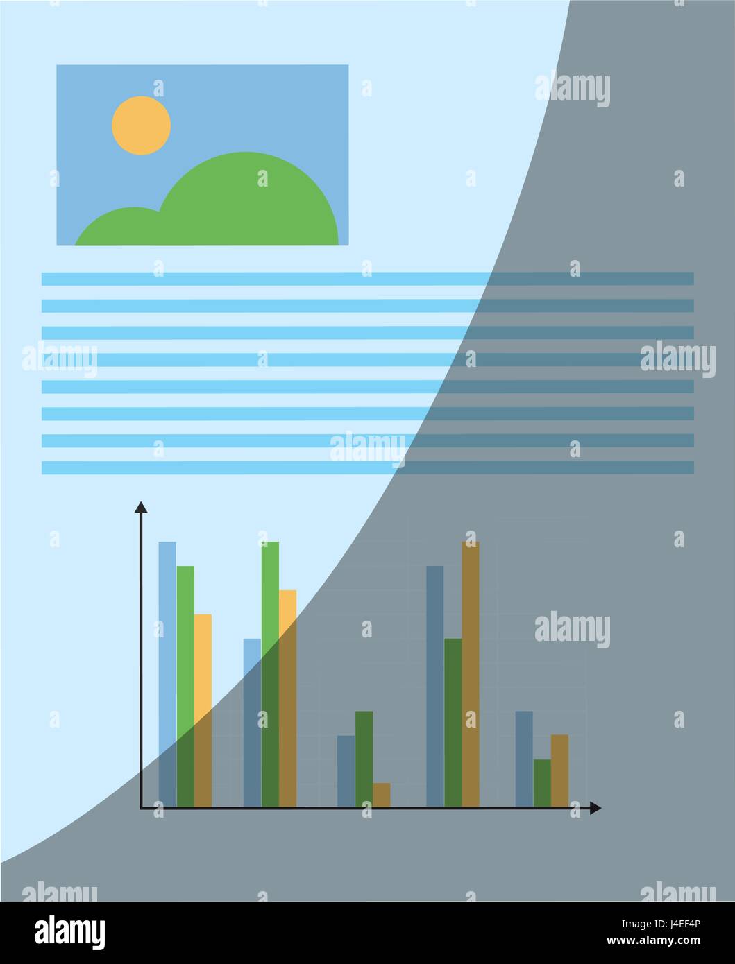 graph chart icon image Stock Vector Image & Art - Alamy