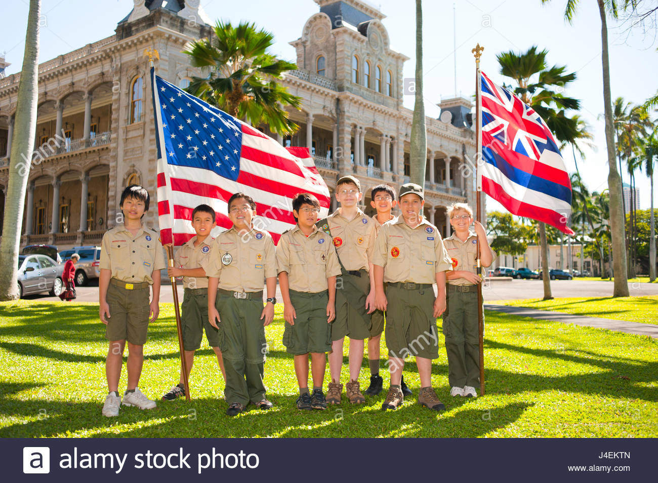 Iolani Palace In Honolulu High Resolution Stock Photography and Images