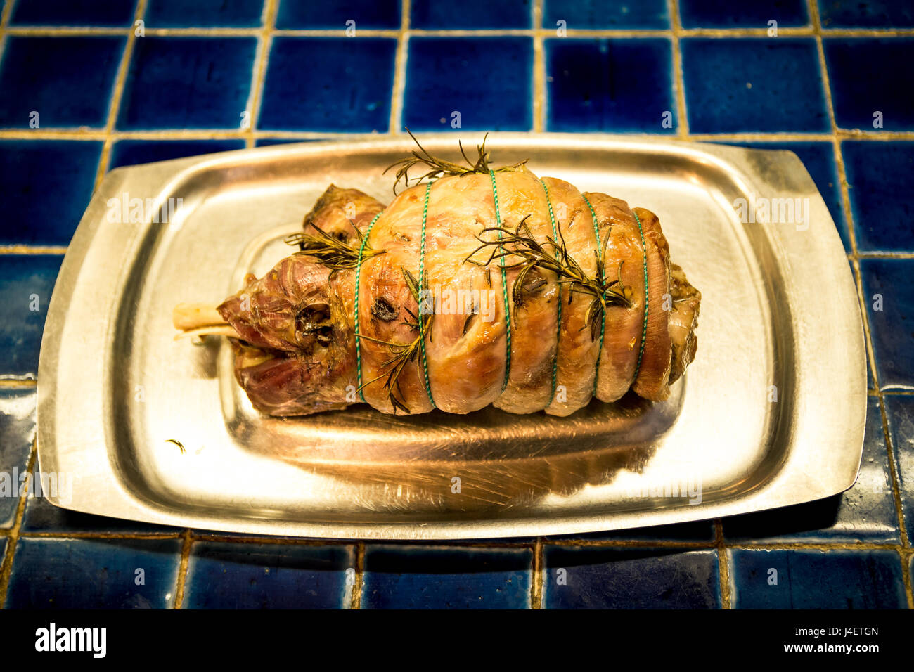 Lamb String Leg lamb wrapped in string hi-res stock photography and images - Alamy