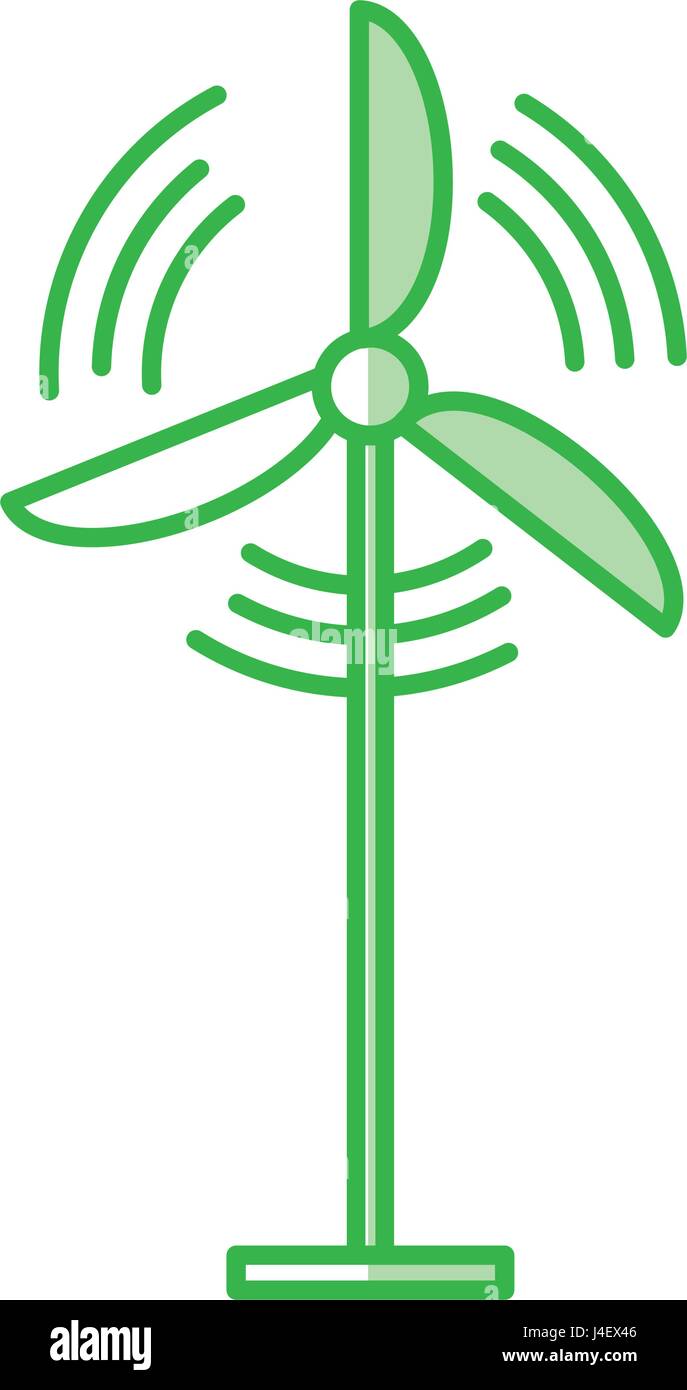 Wind turbine energy Stock Vector Image & Art - Alamy