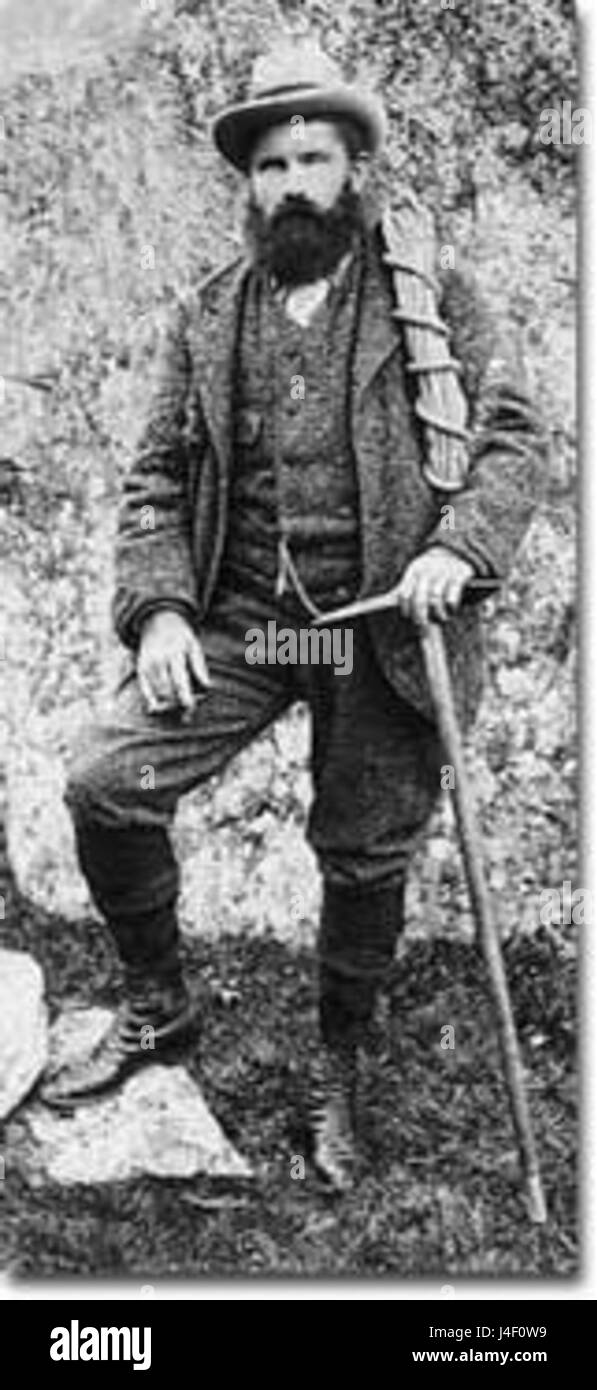 Mathias Zurbriggen before 1902 Stock Photo - Alamy