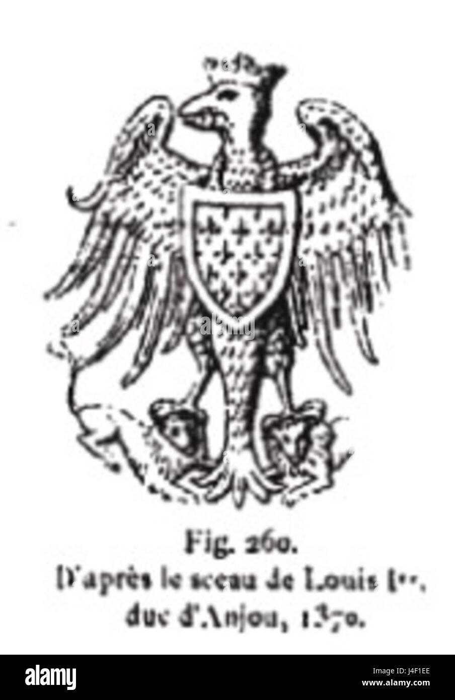 Louis I Duke of Anjou Stock Photo Alamy