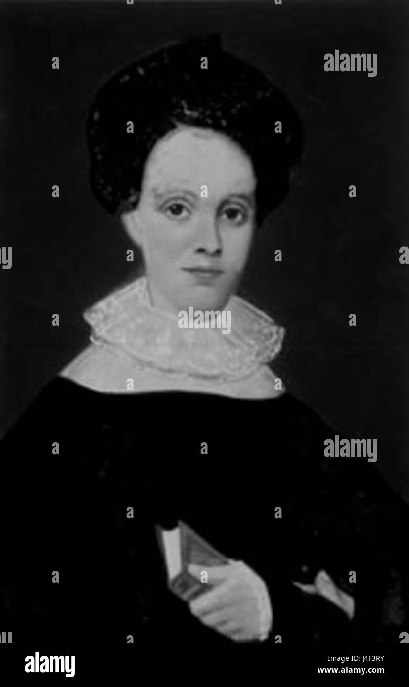 Clarissa Chapman Armstrong 1831 Stock Photo Alamy