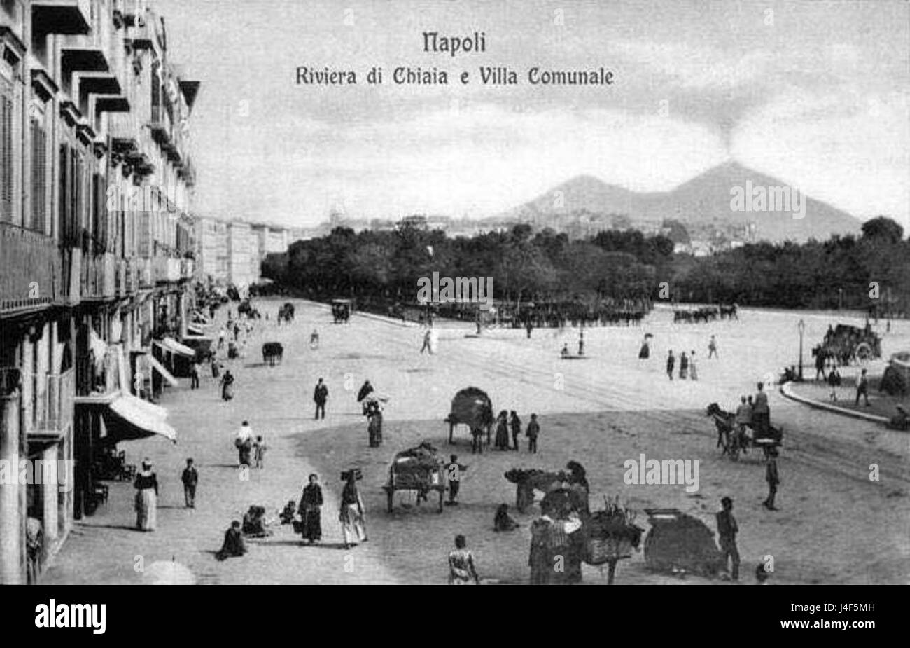 Napoli Riviera di Chiaia 1 Stock Photo Alamy