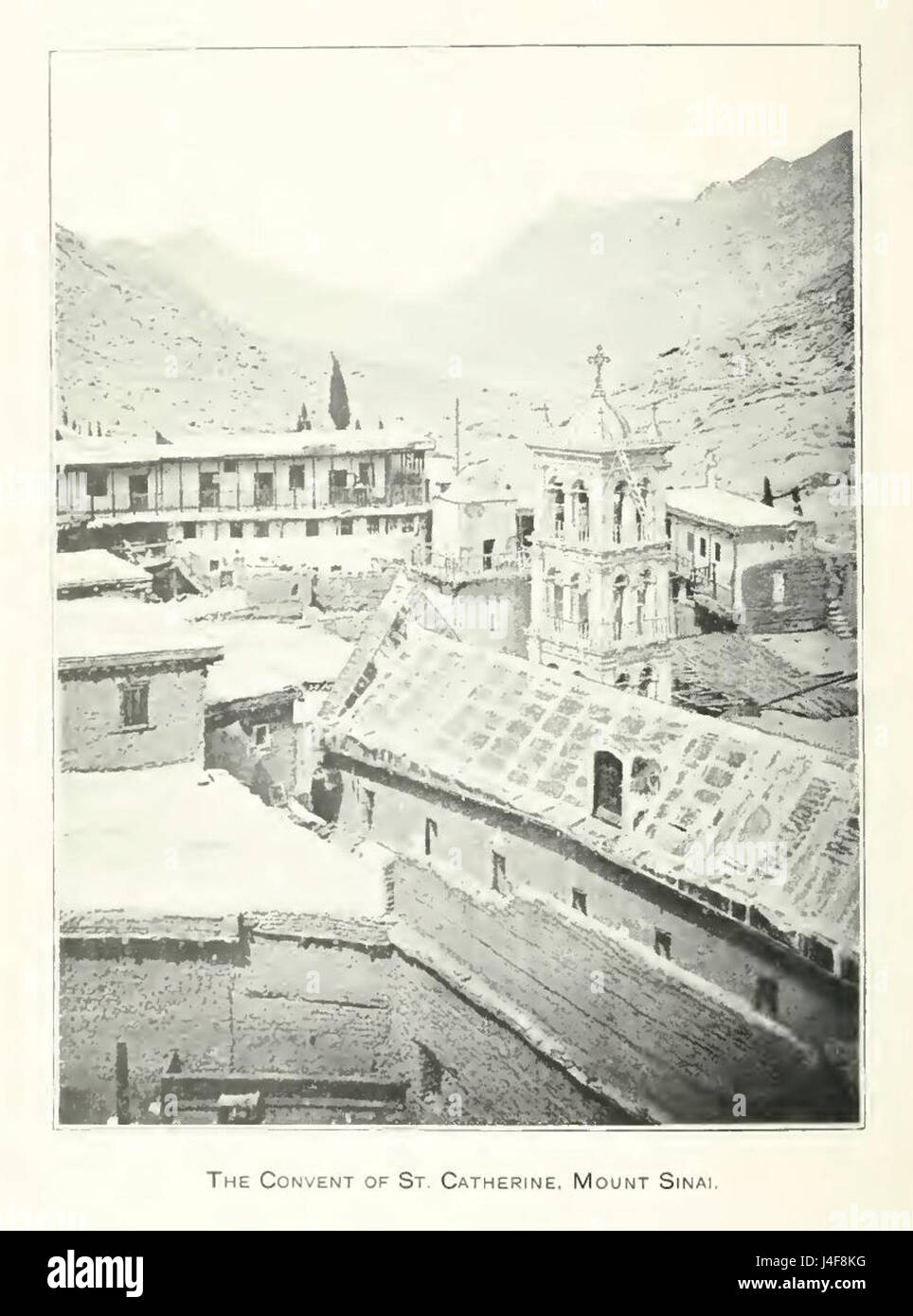 Santa Catalina en el siglo XIX Stock Photo