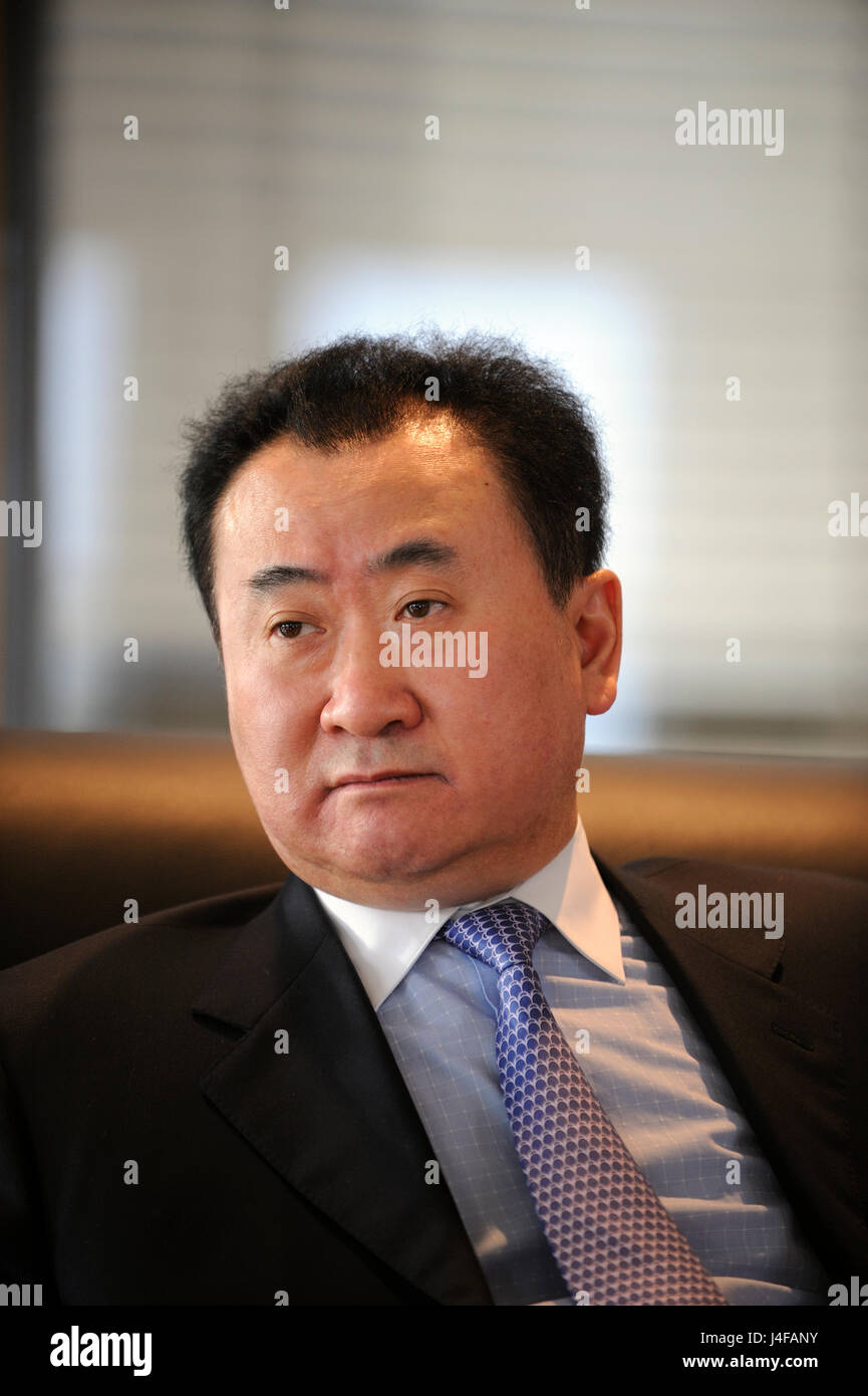 Wang Jianlin, Chinese billionaire and the chairman of Dalian Wanda