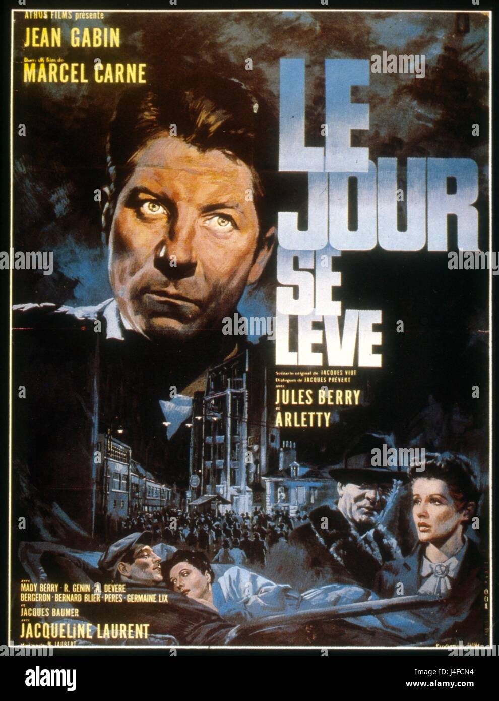 Le Jour se lève Year : 1939 - France Director : Marcel Carné Movie poster  (Fr). It is forbidden to reproduce the photograph out of context of the  promotion of the film.