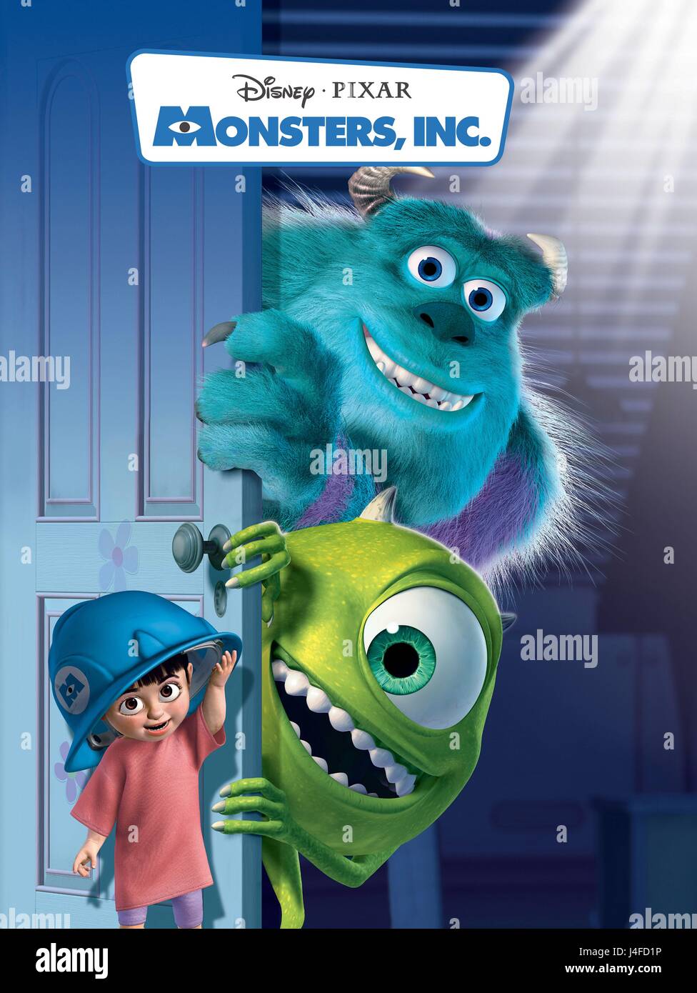 Monsters, Inc. Year : 2001 USA Director : Peter Docter David Silverman Animation  Movie poster (USA). It is forbidden to reproduce the photograph out of  context of the promotion of the film.