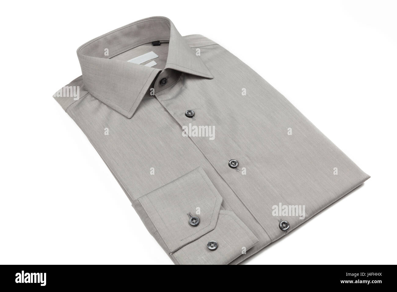 men shirt isolated on white background Stock Photo