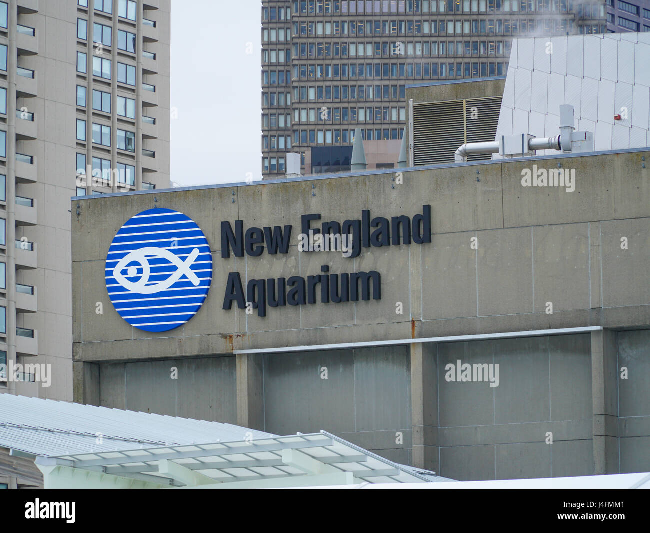 New England Aquarium in Boston BOSTON , MASSACHUSETTS Stock Photo Alamy