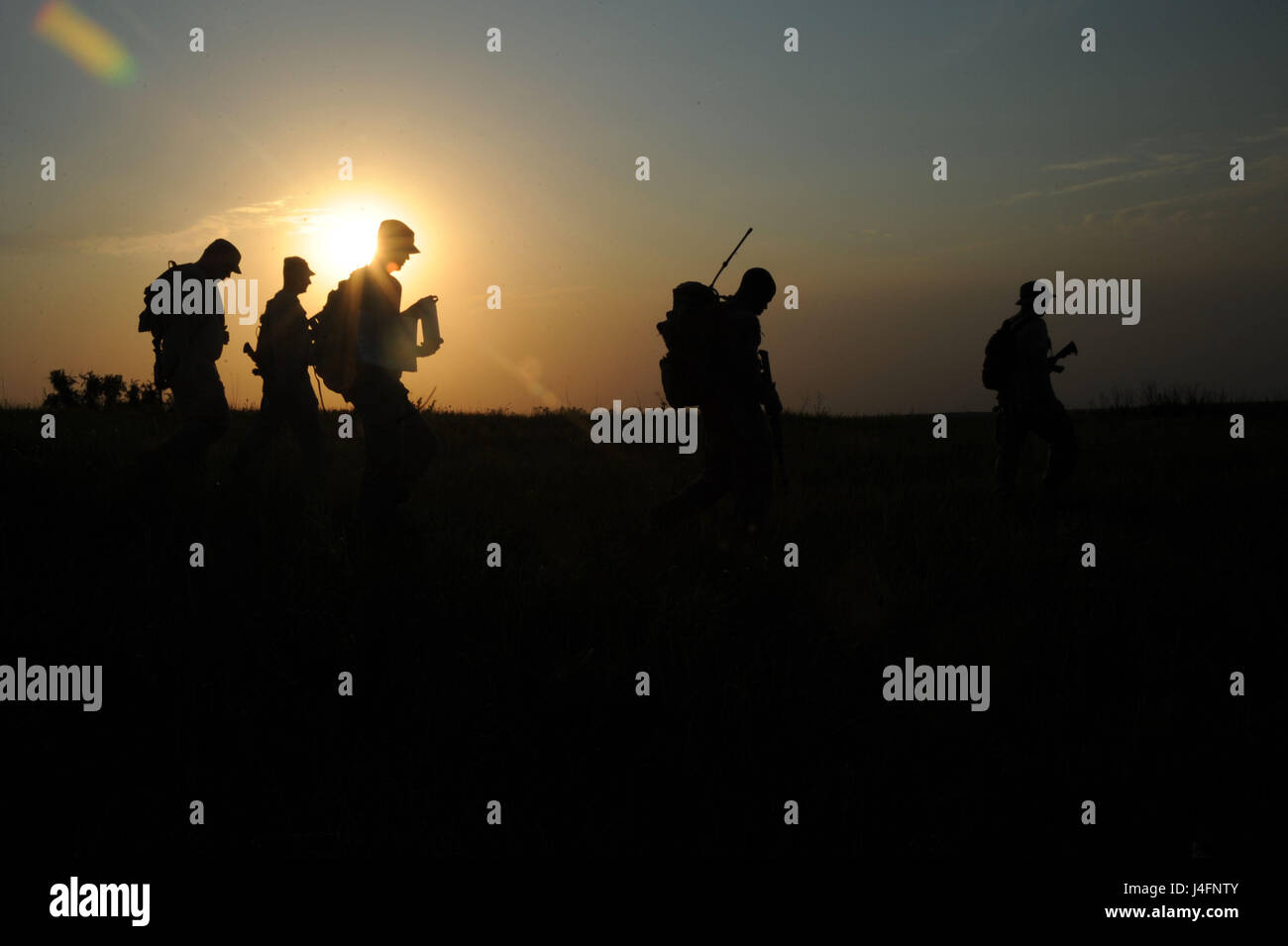 JTACs from 10th Air Support Operations Squadron conduct land navigation ...