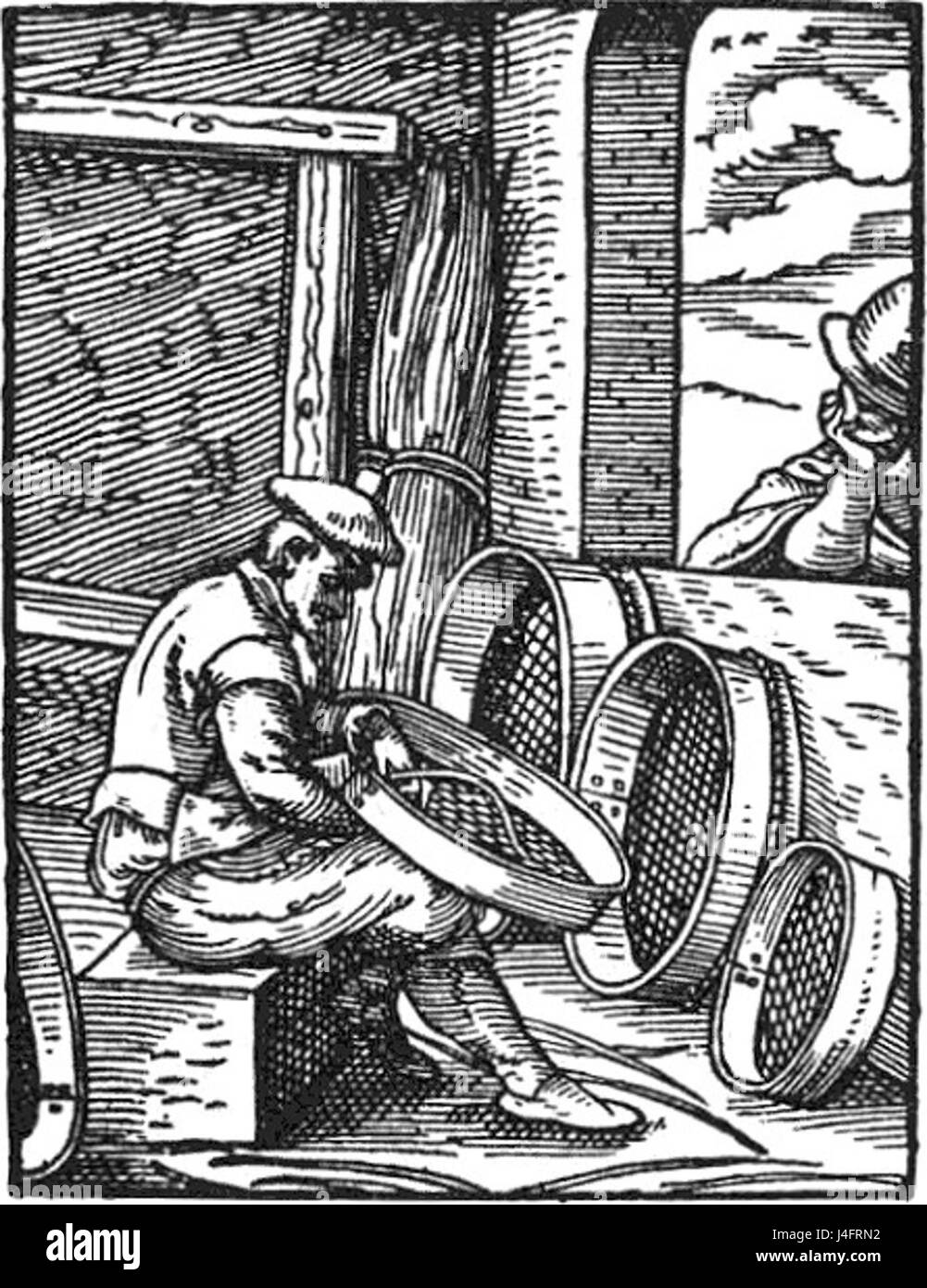 Sieber's 1568 work offers a glimpse into the cultural and historical context of the late 16th century. This piece may be a historical print, showcasing the art, events, or figures of its time. Stock Photo