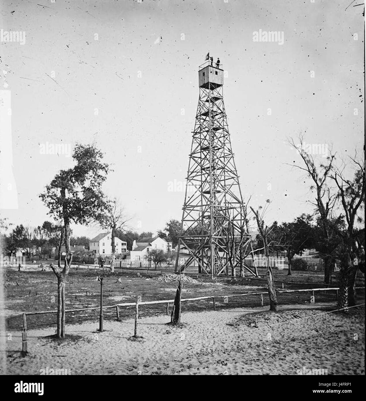 Signal tower 31710 Stock Photo Alamy