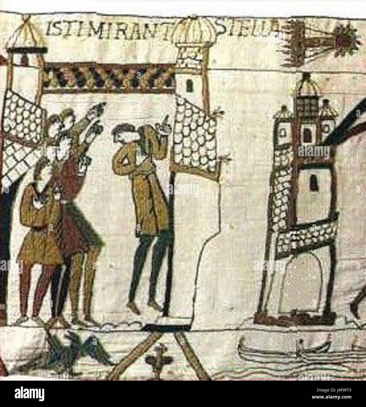 Battle of hastings tapestry hi-res stock photography and images - Alamy