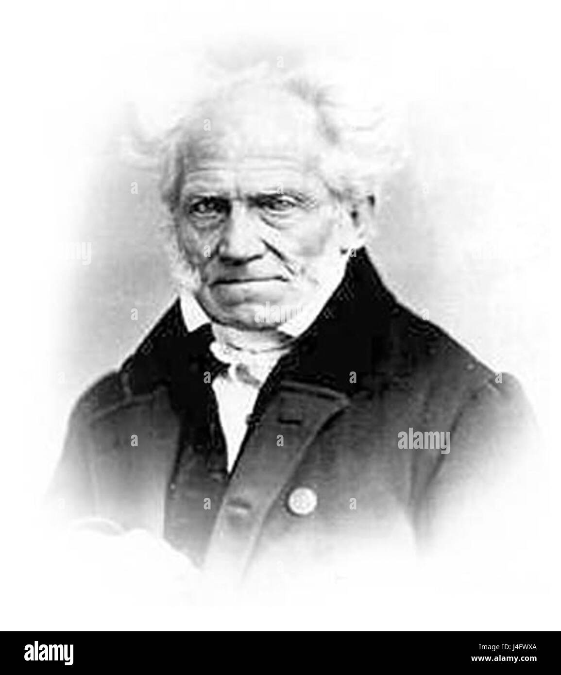 Schopenhauer portrait1 Stock Photo